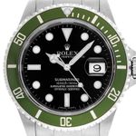Rolex Submariner Date 16610LV (2006) - Black dial 40 mm Steel case (1/8)