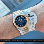 Omega Constellation Men 123.20.38.21.03.001 (2016) - Blue dial 38 mm Steel case (2/8)