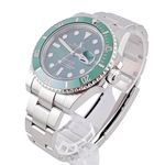 Rolex Submariner Date 116610LV (Unknown (random serial)) - Green dial 40 mm Steel case (3/8)