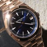 Vacheron Constantin Overseas 4500V/110R-B705 (2023) - Blauw wijzerplaat 42mm Roségoud (5/8)