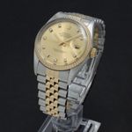 Rolex Datejust 36 16013 (1988) - Gold dial 36 mm Gold/Steel case (2/7)