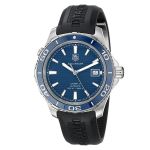 TAG Heuer Aquaracer WAK2111.FT6027 (2024) - Blauw wijzerplaat 41mm Staal (3/3)