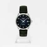 Longines Record L2.821.4.96.4 (2024) - Blauw wijzerplaat 40mm Staal (1/1)