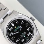 Rolex Air-King 116900 (2021) - Zwart wijzerplaat 40mm Staal (3/8)