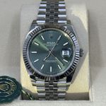 Rolex Datejust 41 126334 (2023) - Groen wijzerplaat 41mm Staal (4/8)