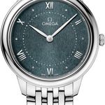 Omega De Ville 434.10.30.60.10.001 (2024) - Turquoise wijzerplaat 30mm Staal (1/1)