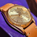 Rolex Day-Date 1803 (1974) - Champagne dial 36 mm Yellow Gold case (4/5)