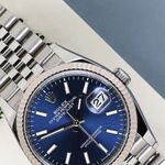 Rolex Datejust 36 126234 (2024) - Blauw wijzerplaat 36mm Staal (3/8)