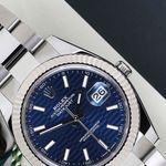 Rolex Datejust 41 126334 (2024) - Blauw wijzerplaat 41mm Staal (3/8)