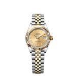 Rolex Lady-Datejust 279173 (2024) - Champagne wijzerplaat 28mm Goud/Staal (1/1)