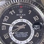 Rolex Sky-Dweller 326939 (2016) - White dial 42 mm White Gold case (6/6)