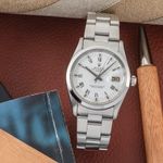 Rolex Oyster Perpetual Date 15000 (1981) - 34mm Staal (1/8)
