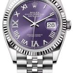 Rolex Datejust 36 126234 (2026) - Purple dial 36 mm Steel case (1/1)