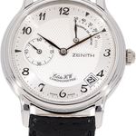 Zenith Elite Power Reserve 39.0240.655 (1997) - Silver dial 36 mm (2/5)