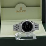 Rolex Datejust 36 16234 (2004) - Zwart wijzerplaat 36mm Staal (3/7)