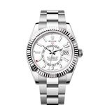 Rolex Sky-Dweller 336934 (2024) - White dial 42 mm Gold/Steel case (1/1)