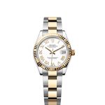 Rolex Datejust 31 278273 (2023) - Wit wijzerplaat 31mm Staal (1/8)