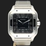 Cartier Santos WSSA0030 (2022) - Blue dial 40 mm Steel case (3/8)