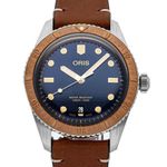 Oris Divers Sixty Five 01 733 7707 4355-07 5 20 45 (2023) - Blauw wijzerplaat 40mm Staal (2/2)