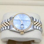 Rolex Datejust 36 16233 (1998) - Blue dial 36 mm Gold/Steel case (4/6)