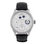 IWC Portuguese Perpetual Calendar IW502111 (2003) - Silver dial 44 mm Platinum case (1/8)