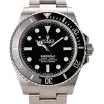 Rolex Submariner No Date 124060 (2021) - Zwart wijzerplaat 41mm Staal (1/8)