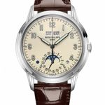 Patek Philippe Perpetual Calendar 5320G-001 (2019) - Beige wijzerplaat 40mm Witgoud (1/1)
