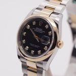 Rolex Datejust 36 126203 (2021) - Black dial 36 mm Gold/Steel case (4/8)