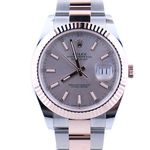 Rolex Datejust 41 126331 (2023) - Silver dial 41 mm Gold/Steel case (1/1)