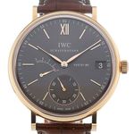 IWC Portofino Hand-Wound IW510104 (2024) - Grijs wijzerplaat 45mm Roodgoud (1/4)