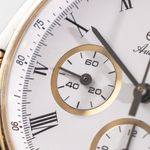 Ebel 1911 1134901 (1980) - White dial 38 mm Gold/Steel case (3/8)