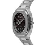 Bell & Ross BR 05 BR05G-BL-ST/SST (2024) - Zwart wijzerplaat 42mm Staal (4/7)