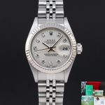 Rolex Lady-Datejust 69174 (1997) - Silver dial 26 mm Steel case (1/8)