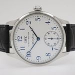 IWC Portuguese Hand-Wound IW544203 (2011) - Wit wijzerplaat 43mm Staal (2/4)