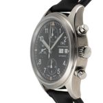 IWC Pilot Mark IW4421 (2005) - Zwart wijzerplaat 28mm Staal (6/8)