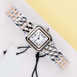 Cartier Panthère W2PN0018 (2026) - White dial 30 mm Gold/Steel case (1/8)