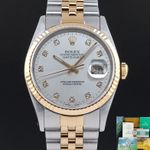 Rolex Datejust 36 16233 (1990) - 36 mm Gold/Steel case (1/7)