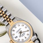 Rolex Lady-Datejust 69173 (1998) - Wit wijzerplaat 26mm Goud/Staal (4/8)