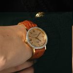 Movado Vintage HS360 (Onbekend (willekeurig serienummer)) - Champagne wijzerplaat 34mm Geelgoud (2/4)