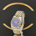 Rolex Datejust 36 16233 (1993) - Blue dial 36 mm Gold/Steel case (2/7)