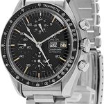Omega Speedmaster 376.0822 (1984) - Black dial 42 mm Steel case (3/4)