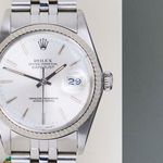 Rolex Datejust 36 16014 (1988) - 36 mm Steel case (5/8)