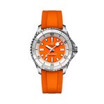 Breitling Superocean A17377211O1S1 (2025) - Oranje wijzerplaat 36mm Staal (1/1)