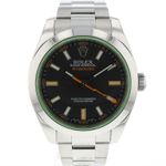 Rolex Milgauss 116400GV (2010) - 40 mm Steel case (1/3)