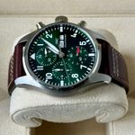 IWC Pilot Chronograph IW388103 (2024) - Green dial 41 mm Steel case (5/7)