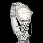 Rolex Oyster Perpetual Lady Date 69240 (1984) - Zilver wijzerplaat 26mm Staal (4/8)