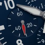 IWC Pilot Chronograph IW377717 (Unknown (random serial)) - Blue dial 43 mm Steel case (3/8)