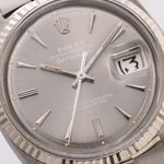 Rolex Datejust 1601/9 (1964) - Grey dial 36 mm White Gold case (2/8)