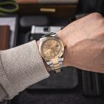 Rolex Datejust 41 126333 (2011) - Champagne dial 41 mm Gold/Steel case (4/8)