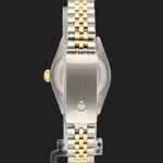 Rolex Lady-Datejust 69173 (1994) - Champagne dial 26 mm Gold/Steel case (6/8)